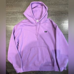 Obey Lavender Excellent Condition Heavyweight Oversized Hoodie SzL